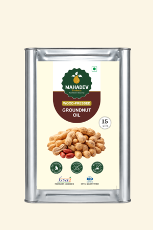 Wood Pressed Groundnut Oil-15L