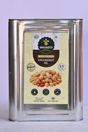 Cold Pressed Groundnut Oil (15 Litre)