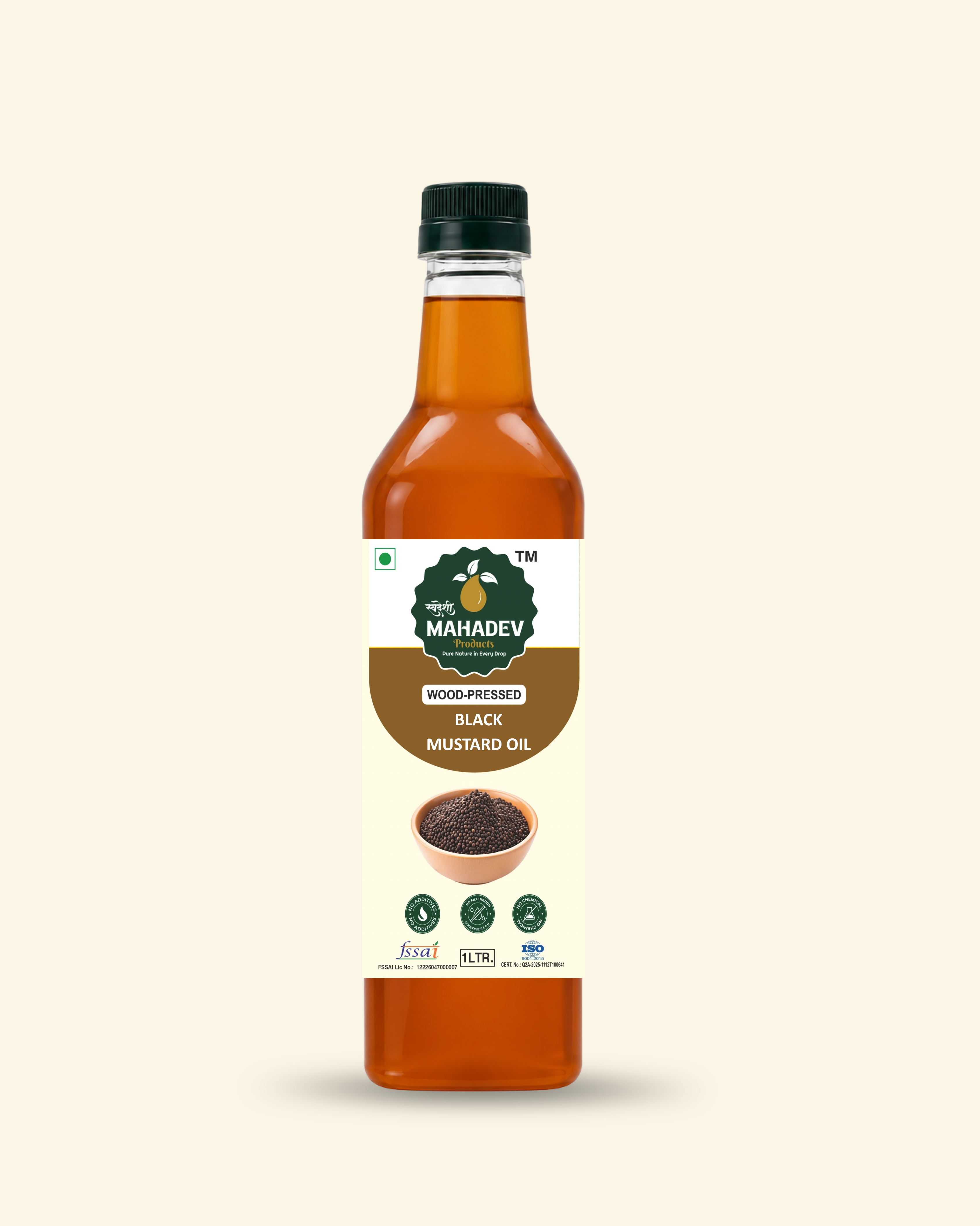 Wood Pressed Black Mustard Oil
