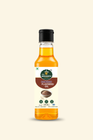 Wood-pressed Flaxseed Oil