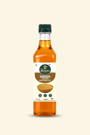 Wood Pressed Yellow mustard oil-500 ml