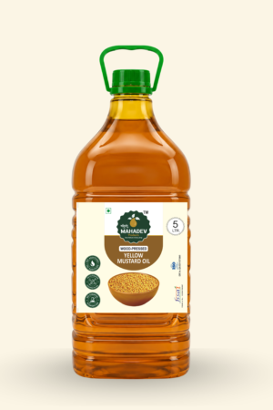 Wood Pressed Yellow mustard oil-5L