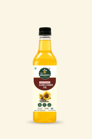 Sunflower wood pressed oil