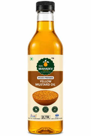 Wood-Pressed Yellow Mustard Oil – 2L
