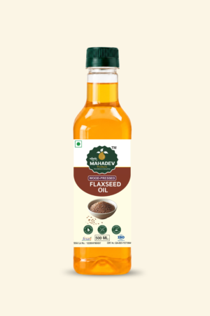 Wood-pressed Flaxseed Oil
