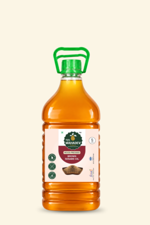 Wood Pressed Brown Sesame Oil