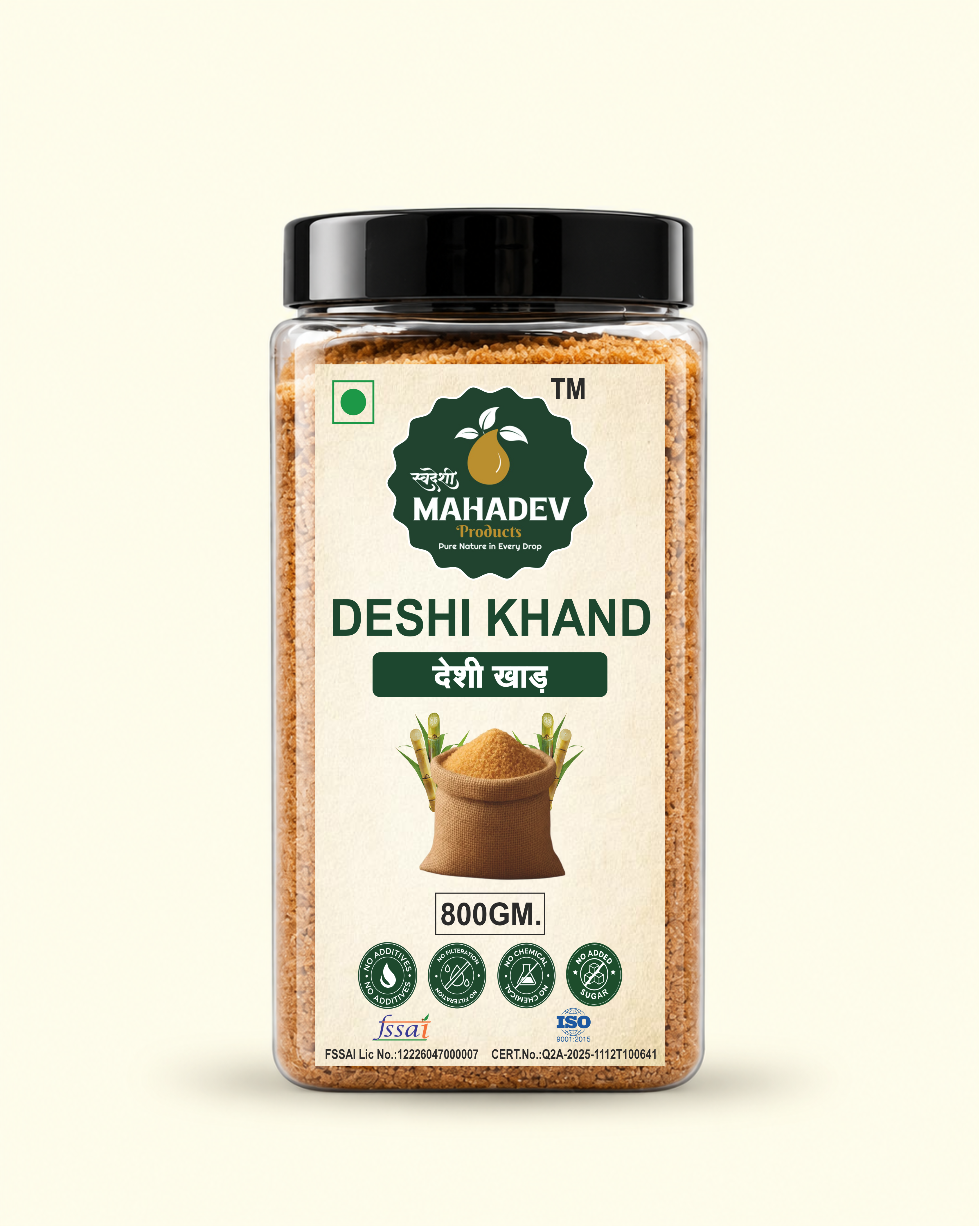 Traditional Desi Khand 800 gm