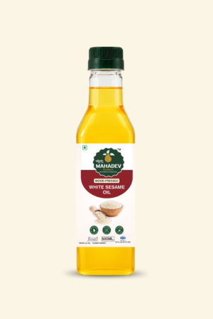 Wood Pressed White Sesame Oil 500 ml