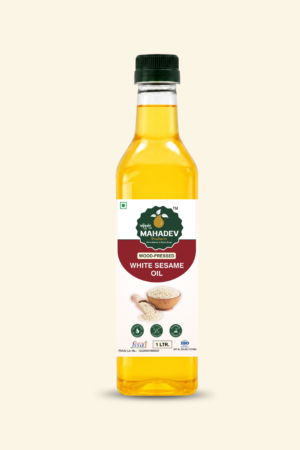 Wood Pressed White sesame Oil