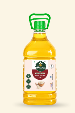 Wood Pressed White Sesame Oil 5L